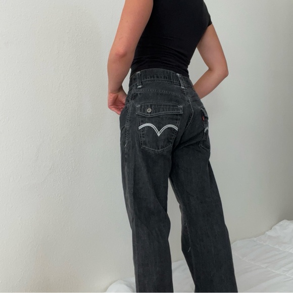 Grey Wash Levi 515 Jeans - Picture 3 of 3